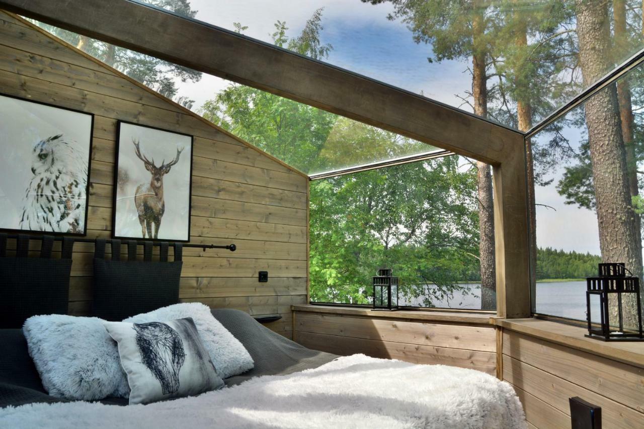 Revontuli Resort Glass Igloos Hankasalmi Dış mekan fotoğraf