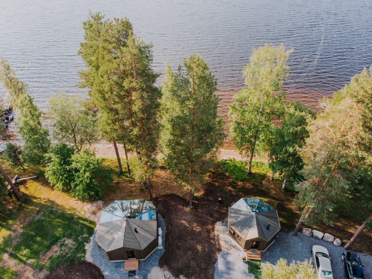 Revontuli Resort Glass Igloos Hankasalmi Dış mekan fotoğraf