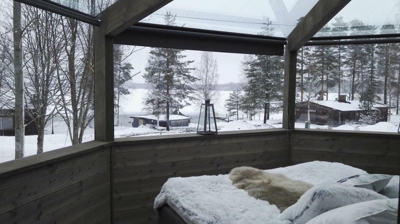 Revontuli Resort Glass Igloos Hankasalmi Dış mekan fotoğraf